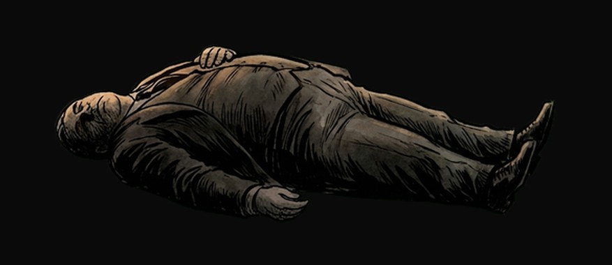 Lord Whitmore's body, solid and present